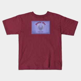 Wine Label Kids T-Shirt